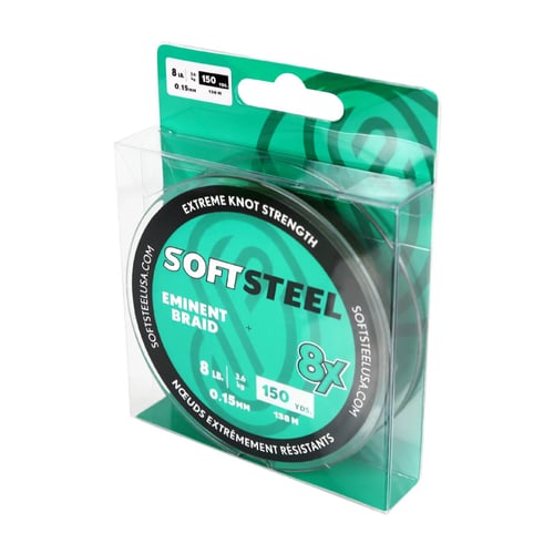 Soft Steel EB30030MG 8x Eminent Braid Fishing Line 300 yard spool | 840083400959