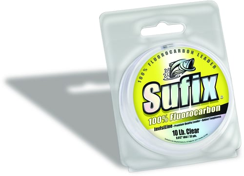 Sufix 683-025 Invisiline Fluorocarbon Leader 33yd 25lb Clear | 024777993891