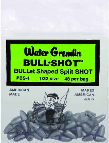 Water Gremlin PBS-1 Bull Shot/Pouch 1/32oz 48Pk