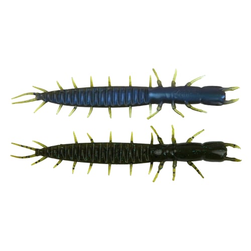 Tackle HD 18112 Hellgrammite 5inch 10pk Green Pumpkin Blue | 857071008721