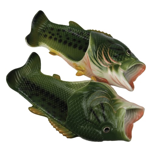 Rivers Edge 670AM Fish Sandal Adult Medium  Bass | 643323670262