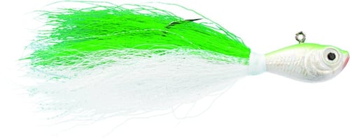 Spro SBTJC1/2 Prime Bucktail Jig 1/2oz, 4/0 Hook, Chartreuse | 651583101907