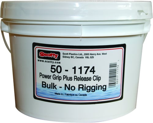 Scotty 1174-BUCKET 1174 Power Grip Plus Line Release, Bucket of 40 | 062017011745