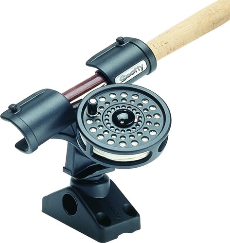 Scotty 0265 Fly Rod Holder w/241 Side/Deck Mount | 062017002651