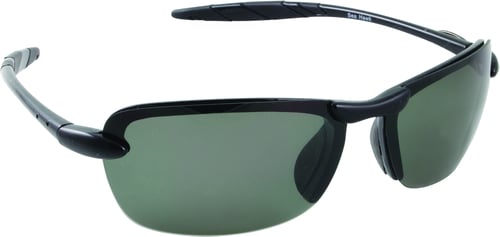 Sea Striker 224 Sea Hawk Sunglasses Black Frame/Grey Mirror Polarized | 083758602245