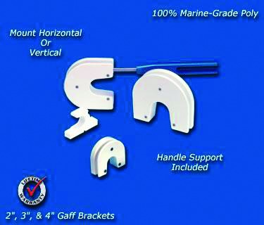 Deep Blue GP4 Gaff Mounting Bracket fits a 4 Inch Gaff | 819044008336