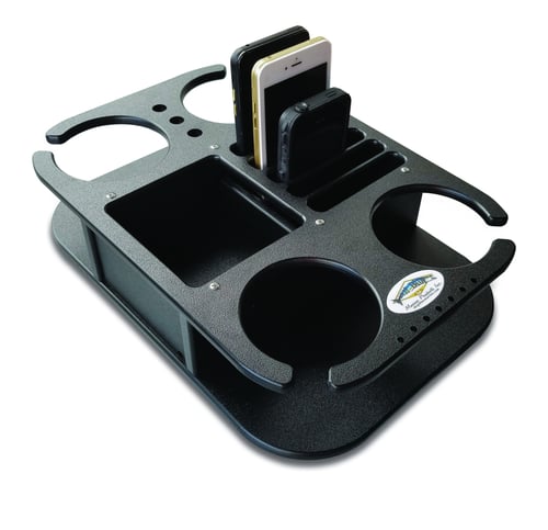 Deep Blue BH4 CellB 4 cup drink holder w/ 5 cell phone storage box | 819044001004