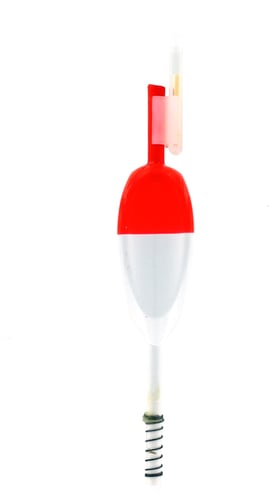 Carlson CT81301 Lighted Bobber Large, Red/Wht, Includes Lightstick | 782435813010