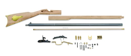 Traditions KRC52306 Deluxe Kentucky Rifle Kit Select Raw Hardwood