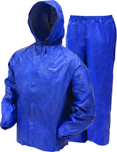 Frogg Toggs UL1210412SM Mens UltraLite II Rain Suit, Blue, Size | 647484040339