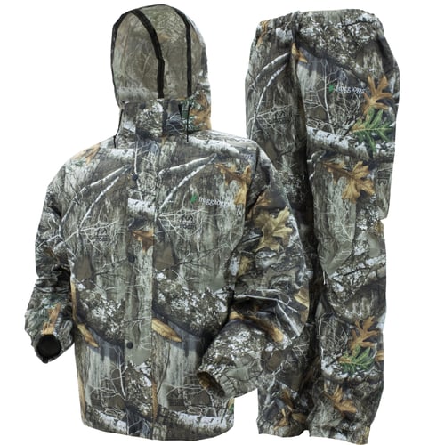 Frogg Toggs AS1310-583X All Sport Rain Suit, Realtree Edge, Size 3X