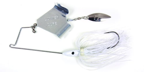Lunker Lure 37121742 JumpN Jak Buzz Bait, 1/2 oz, White | 023633951556
