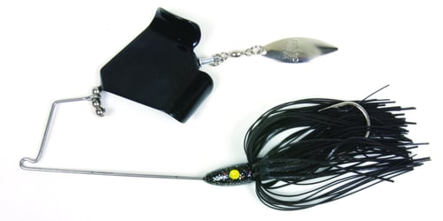 Lunker Lure 37120103 JumpN Jak Buzz Bait, 1/2 oz, Black | 023633951785