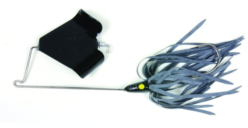 Lunker Lure 4238-0103 Original Buzz Bait, 3/8 oz, Black Skirt/Black | 023633102033