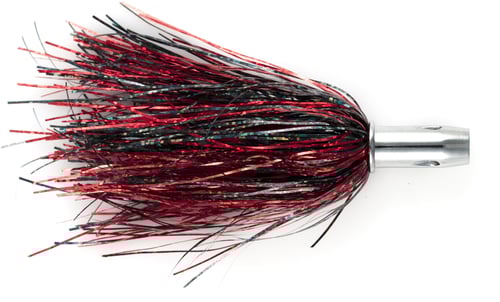 Billy Baits BBMH17 Master Hooker Trolling Lure, BlackRed/Red | 023644260173