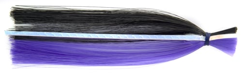 Billy Baits BBBW18 Billy Witch Trolling Lure, Black/Purple Stripe | 023644030189