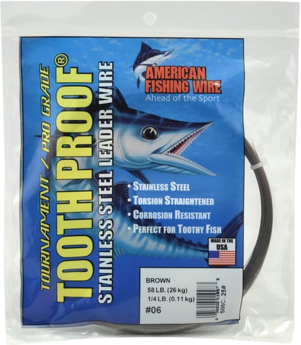 AFW S08C.25 8 ToothProof Stainless Steel Single Strand | 035926020375