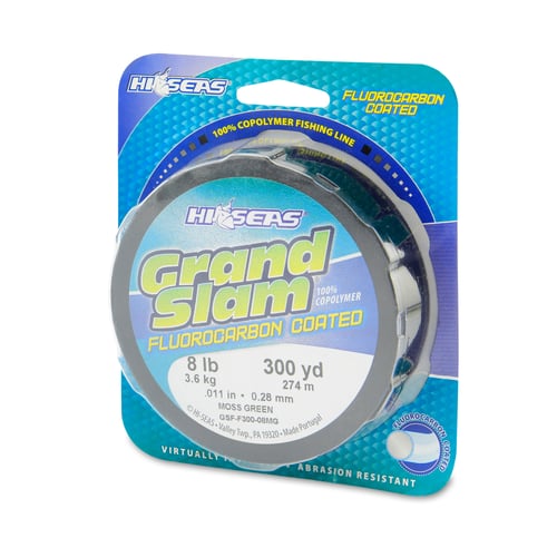 HiSeas GSFF30020MG Grand Slam Fluorocarbon Coated, 20 lb 9.0 kg | 035926142534