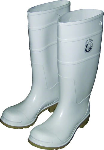 Joy Fish BOOT11JOYFISHW White PVC 16 Inch Boot Mens Sz11 | 780980121116