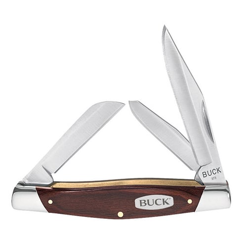 Buck 373BRS Trio 3Blade Folding Pocket Knife, Boxed | 033753071928