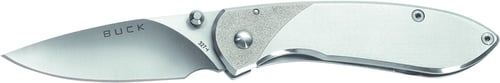 Buck 0327SSS Nobleman Folding Lockback Pocket Knife, 2 5/8 Inch Drop | 033753058349