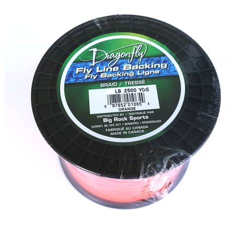 Dragonfly FB302500WORRL Fly Line Backing Orange 30lb X 2500yd | 087852010678