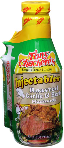 Tony Chacheres 50005 Injectable Marinade 17 fl oz Creole Garlic/Herb | 071998500056