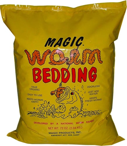 Magic 101 Worm Bedding 41/2LB Bag | 025602001019