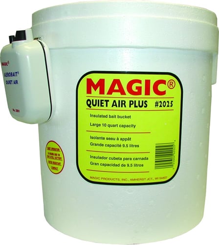Magic 2025 Quiet Air Plus Bucket 10qt Foam Bucket W/Aerator