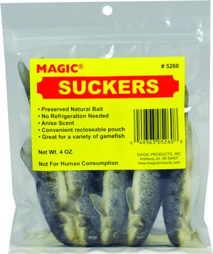 Magic 5260 Preserved Suckers, 4oz Bag, 4