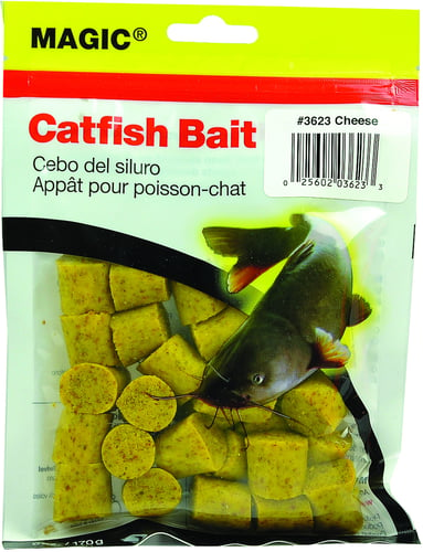 Magic 3623 Catfish Bait 6oz Bag Yellow Cheese
