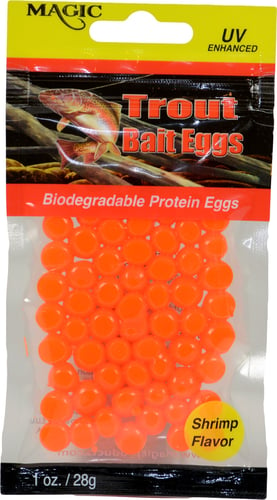 Magic 3142 Trout Bait Eggs Orange/Shrimp 1 oz Bag