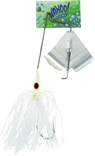 Wahoo WAHPB1461 Promo Buzz Bait 1/4 oz, 4/0 Hook, White, Bulk | 840479019222