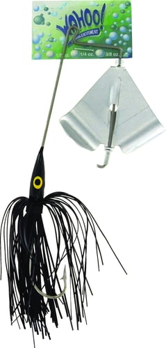 Wahoo WAHPB3863 Promo Buzz Bait 3/8 oz, 4/0 Hook, Black, Bulk | 840479019260