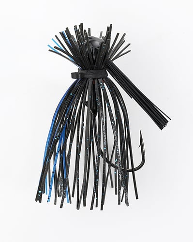 Jewel AJ731 Eakins Jig, 5/16 oz Black/Blue, 2/Pack | 790161107365