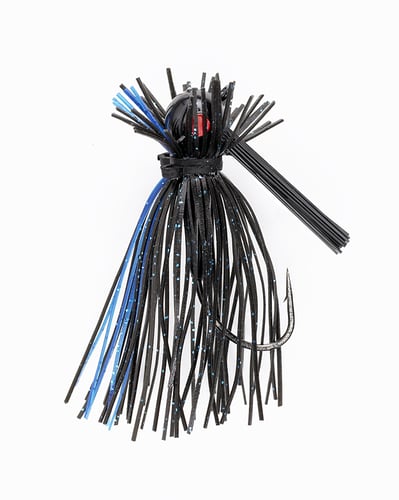 Jewel TJ731 Eakins Jig, 7/16 oz Black/Blue, 2/Pack | 790161107518