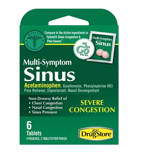 Marine Sports 1766 Tylenol Sinus Severe 4Ct | 366715975720