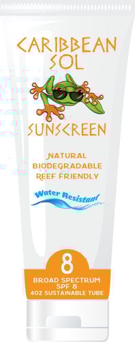 Caribbean Sol 1610-8 SPF8 Lotion 4oz Mineral Based Using ZINC Oxide | 320019080047