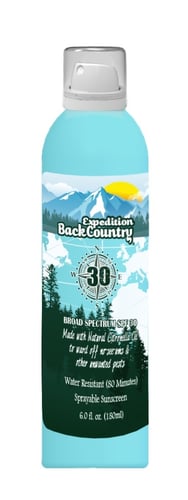 Marine Sports 1678MSQ SPF30 Bug Spray Backcountry Expedition | 079608003287