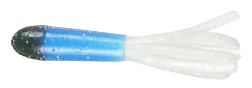 Mizmo 11003 Specs Crappie Tube, 1 1/2 Inch, Blue/Pearl, 15/Pack | 673680110033