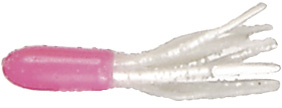 Mizmo 11007 Specs Crappie Tube, 1 1/2 Inch, Pink/Pearl, 15/Pack | 673680110071