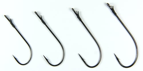 Roboworm GA3/0 Gamakatsu Rebarb Medium Wire Hook, Size 3/0, 6 per | 788998000324