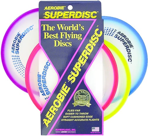 Aerobie 6046326 Superdisc Flying Disc Asst | 795861500126