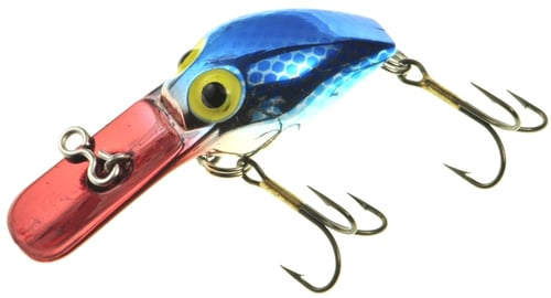 Brads BLW06 Lil Wiggler Crankbait, 2 Inch, 1/5 oz, Blue Pirate | 638962100065