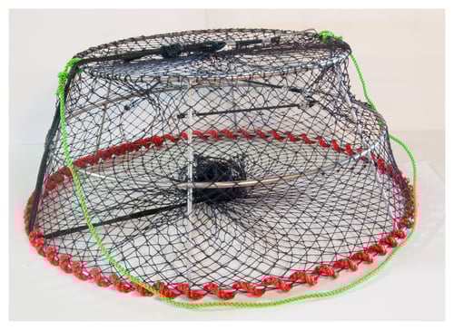 SMI 19066 ShrimpTrap Stackable SS 3Ent 30x20x12 | 094628190663