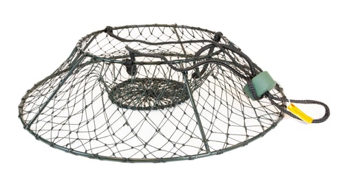 SMI 19055 Crab/Lobster Cone Net 32 Inch Bottom Ring x 18 Inch Top Ring x 7 Inch H | 094628190557