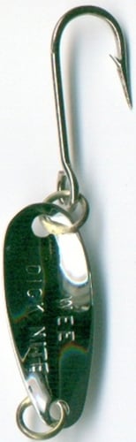Dick Nite DN001 Spoon, 1 1/16 Inch, Sz 8 Hook, Nickel | 081202000012