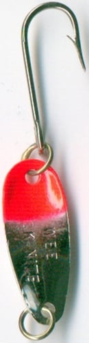 Dick Nite DN018 Spoon, 1 1/16 Inch, Sz 8 Hook, Nickel RedHead | 081202000180