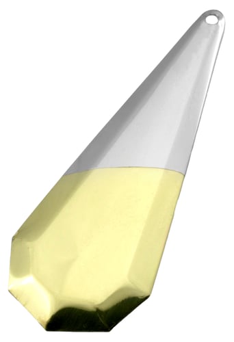 Gibbs G0080AFFNB BMW 2 Blade Lake Troll, 25 Inch, Nickel Brass | 066243001778