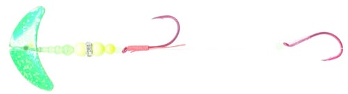 Macks Lure 17651 Wedding Ring Prawn rig, 3  2 Hook, 72 Inch Leader | 043557176514